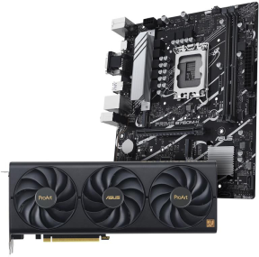 ASUS ProArt GeForce PROART-RTX4060-O8G Ekran Kartı + Asus Prime B760M-K D5 Anakart Bundle