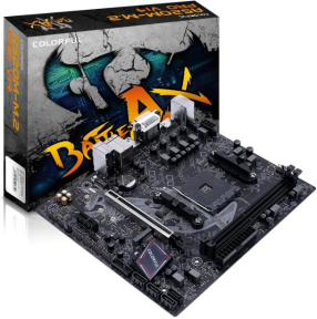 COLORFUL BATTLE-AX A520M-K M.2 V14 DDR4 3200MHz mATX AM4 Gaming (Oyuncu) Anakart