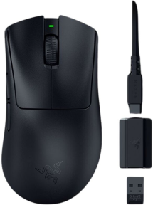Razer DeathAdder V3 Hyperspeed RZ01-05140100-R3G1 26000 DPI 8 Tuş Optik Siyah Kablosuz Gaming (Oyuncu) Mouse