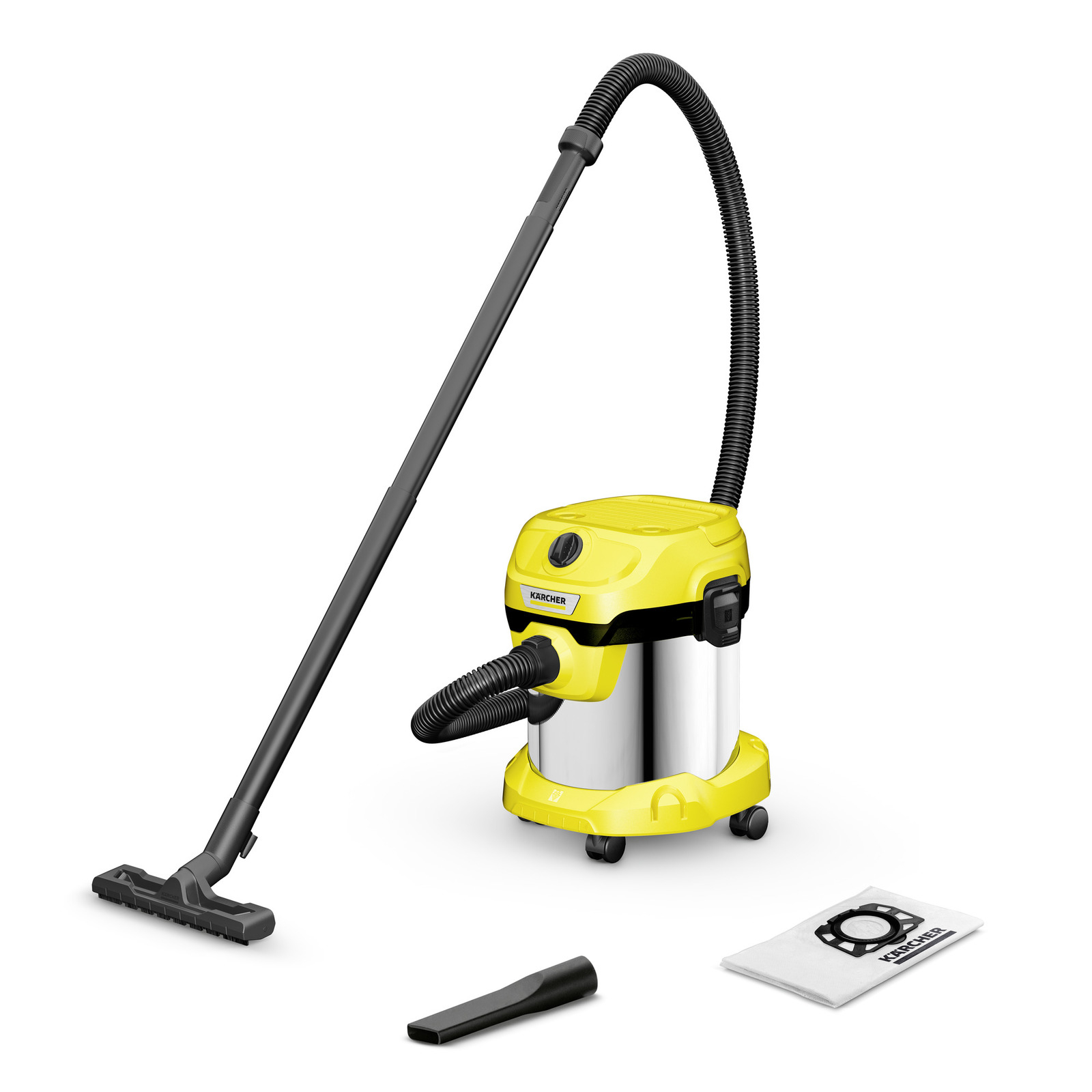 Karcher WD 2 Plus S V-15/4/18 1000 W Islak Kuru Süpürge (16280500)
