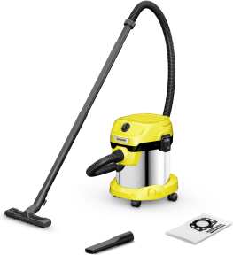 Karcher WD 2 Plus S V-15/4/18 1000 W Islak Kuru Süpürge (16280500)