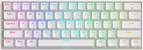 Redragon K530 Pro Draconic Brown Switch TKL TR Q RGB Beyaz Mekanik Kablosuz Gaming (Oyuncu) Klavye