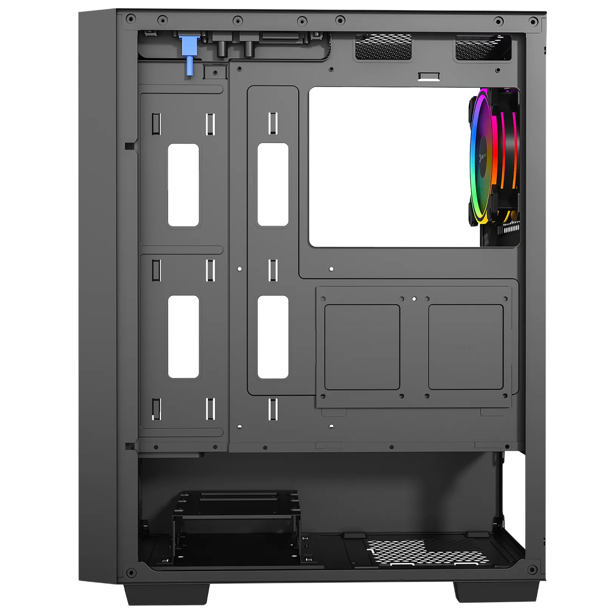 GamePower Flex 4*120mm A-RGB Fan ATX 550W 80+ Bronze Gaming Kasa 