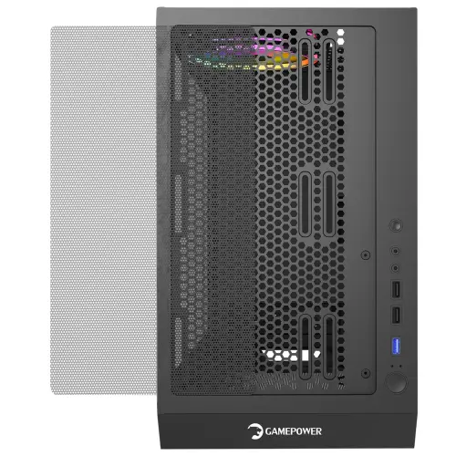 GamePower Flex 4*120mm A-RGB Fan ATX 650W 80+ Bronze Gaming Kasa 