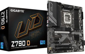 Gigabyte Z790 D INTEL LGA 1700 DDR5 7600(OC)MHz ATX Gaming (Oyuncu) Anakart
