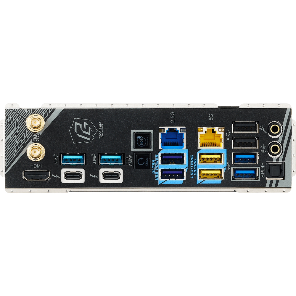 Asrock PHANTOM GAMING Z890 Nova WiFi LGA1851 DDR5 9600MHz+(OC) ATX Gaming (Oyuncu) Anakart