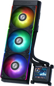 Lian Li Hydro-Shift LCD 360 Siyah İşlemci Sıvı Soğutucu (FANSIZ) (G89.GHSLCD36NB.00)