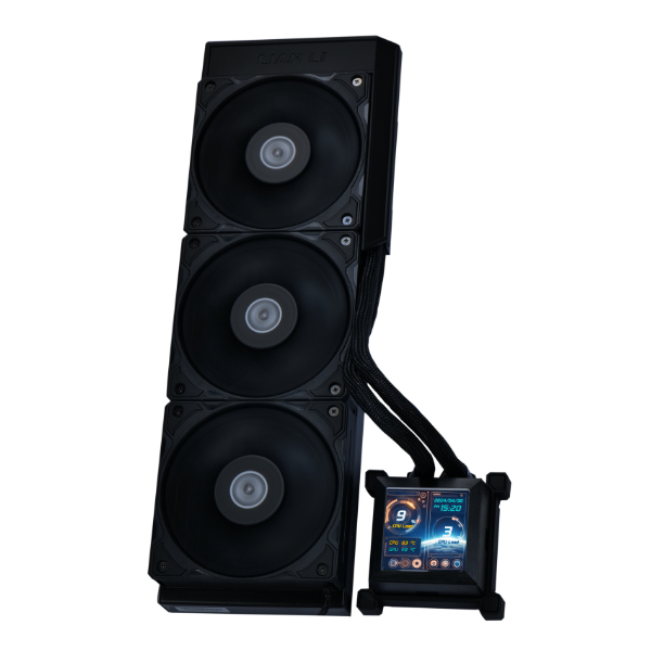 Lian Li Hydro-Shift LCD 360 Siyah İşlemci Sıvı Soğutucu (FANSIZ) (G89.GHSLCD36NB.00)