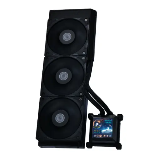 Lian Li Hydro-Shift LCD 360 Siyah İşlemci Sıvı Soğutucu (FANSIZ) (G89.GHSLCD36NB.00)