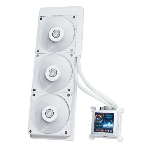 Lian Li Hydro-Shift LCD 360 Beyaz İşlemci Sıvı Soğutma (FANSIZ) (G89.GHSLCD36NW.00)