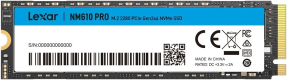 Lexar NM610PRO 500GB Gen3x4 3300/1700MB/sn NVMe PCIe M.2 SSD Disk (LNM610P500G-RNNNG)