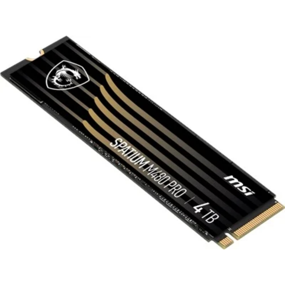 MSI Spatium M480 Pro 4TB PCIe 4.0 NVMe M.2 7400/7000MB/s SSD