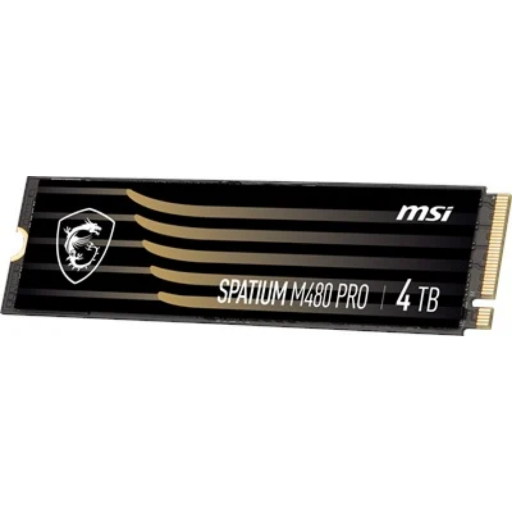 MSI Spatium M480 Pro 4TB PCIe 4.0 NVMe M.2 7400/7000MB/s SSD
