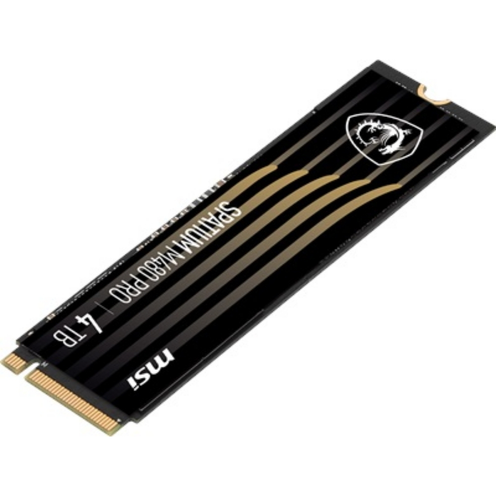 MSI Spatium M480 Pro 4TB PCIe 4.0 NVMe M.2 7400/7000MB/s SSD