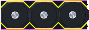 Lian Li UNI FAN REVERSE SL WIRELESS 3x120mm Siyah Kasa Fanı (G99.12RSL1W3B.00)