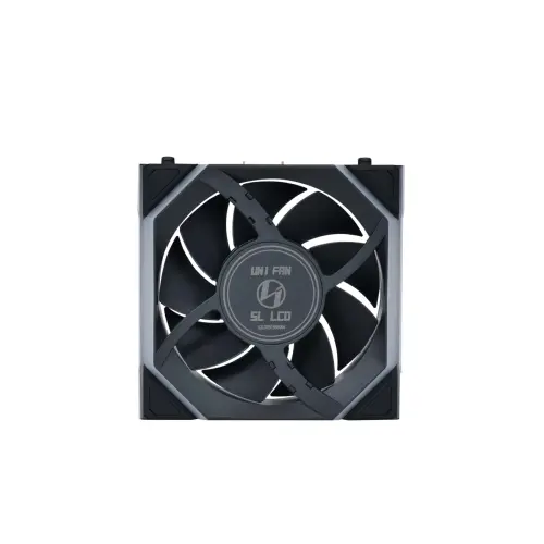 Lian Li UNI FAN SL WIRELESS LCD 3x120mm Siyah Kasa Fanı (G99.12SLLCD1W3B.00)