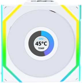 Lian Li UNI FAN REVERSE SL WIRELESS LCD 1x120mm Beyaz Kasa Fanı (G99.12RSLLCD1W1W.00)