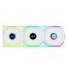 Lian Li UNI FAN REVERSE SL WIRELESS LCD 3x120mm Beyaz Kasa Fanı (G99.12RSLLCD1W3W.00)