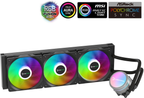 GamePower Skadi V2 360 ARGB 360mm Sıvı İşlemci Soğutucusu AM5 ve LGA1700 Uyumlu