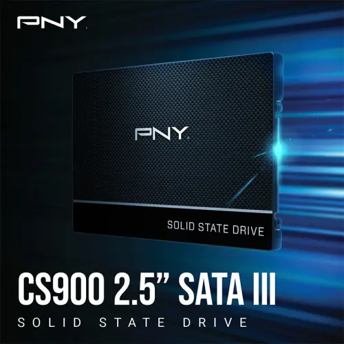 PNY CS900 500GB 550/500MB/s 2,5″ SATA3 SSD Disk (SSD7CS900-500-RB)