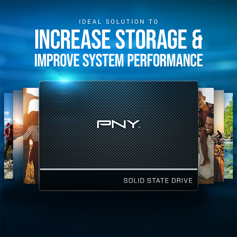 PNY CS900 500GB 550/500MB/s 2,5″ SATA3 SSD Disk (SSD7CS900-500-RB)