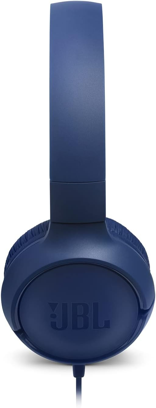 JBL Tune 500 Mavi Kablolu Mikrofonlu Kulak Üstü Kulaklık