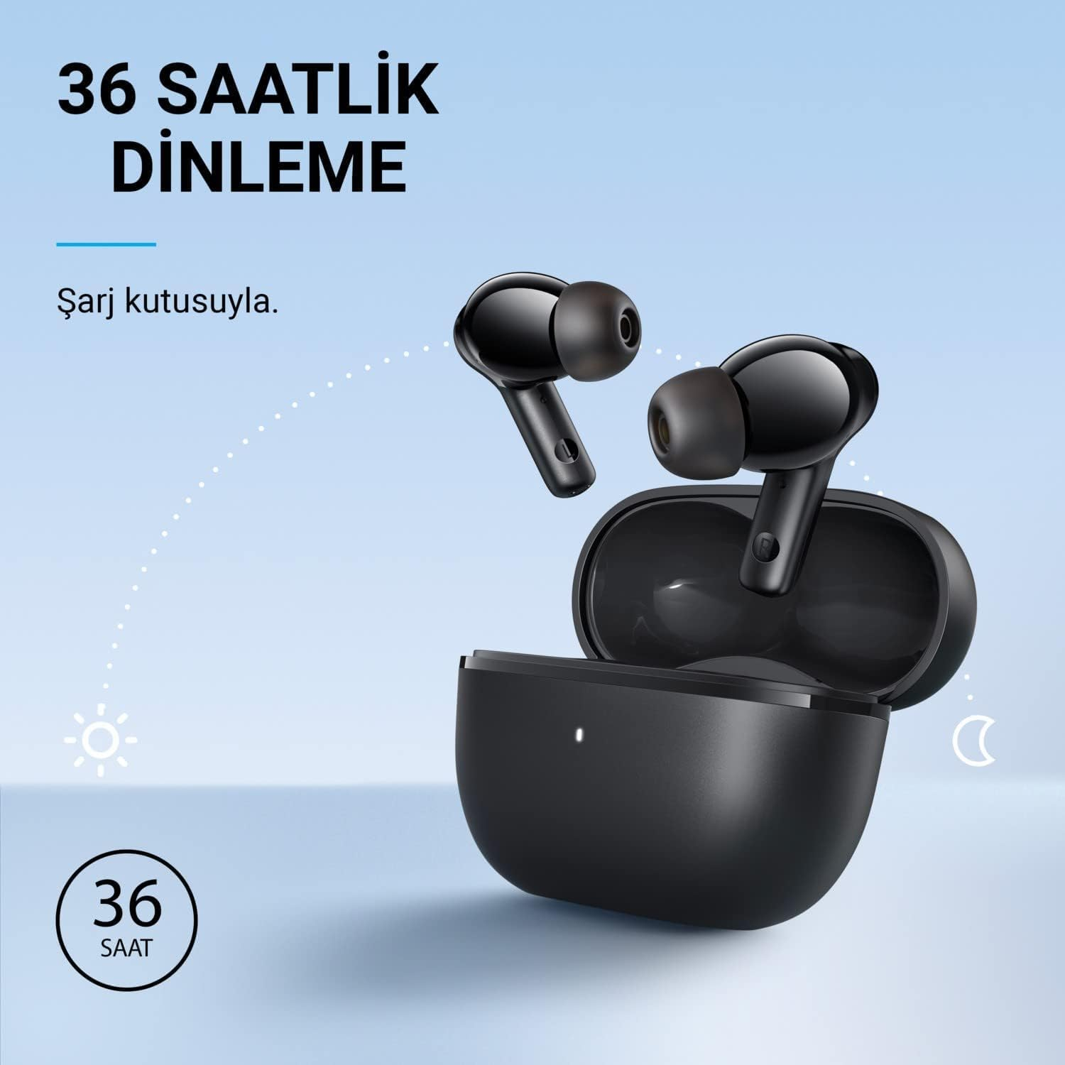 Anker SoundCore Life Note 3i TWS ANC Siyah Kulak İçi Bluetooth Kulaklık