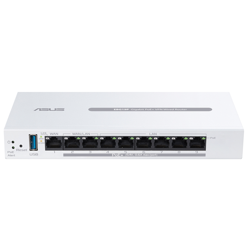 ASUS ExpertWiFi EBG19P Gigabit PoE + VPN Router