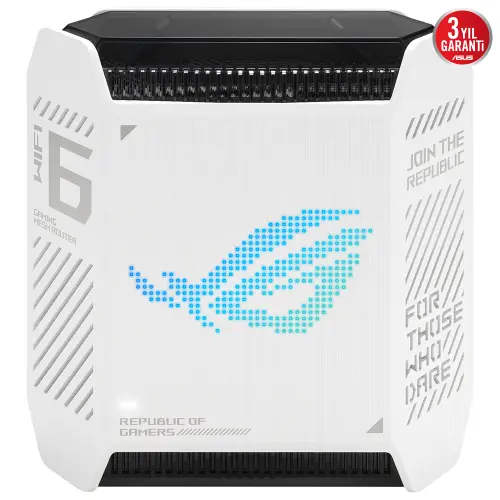ASUS Rog Rapture GT6 (W-2-PK) WiFi6 Gaming Mesh Router (2`li)