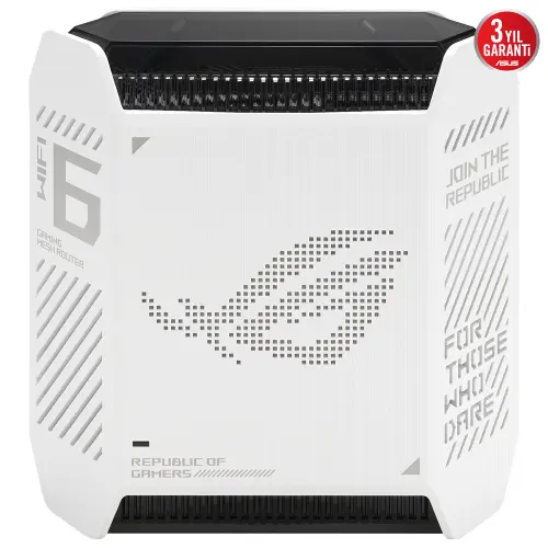 ASUS Rog Rapture GT6 (W-2-PK) WiFi6 Gaming Mesh Router (2`li)
