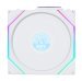 Lian Li UNI FAN REVERSE TL WIRELESS LCD 1x120mm Beyaz Kasa Fanı (G99.12RTLLCD1W1W.00)