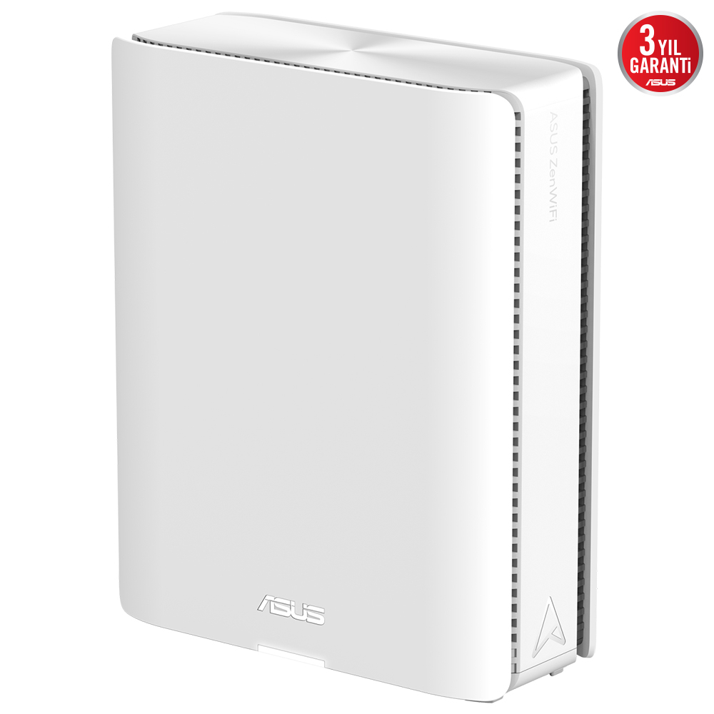 ASUS ZenWiFi BQ16 BE25000 Dört Bantlı Wi-Fi 7 Mesh Sistemi (Beyaz, Tekli Paket)