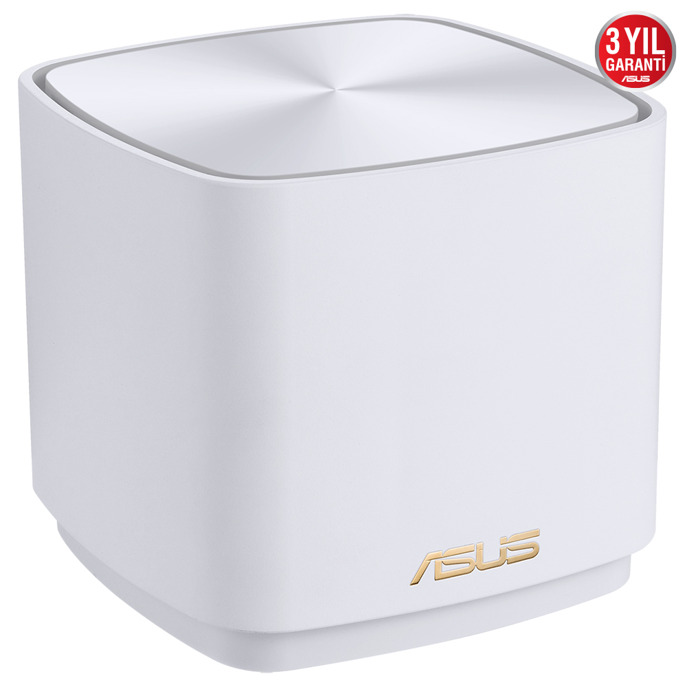 ASUS ZenWiFi AX Mini XD4 (B-3-PK) Tüm Evi Kapsayan Dual Band Wi-Fi 6 Mesh Sistemi (Beyaz Üçlü Paket)