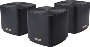ASUS ZenWiFi AX Mini XD4 (W-3-PK) Tüm Evi Kapsayan Dual Band Wi-Fi 6 Mesh Sistemi (Siyah Üçlü Paket)