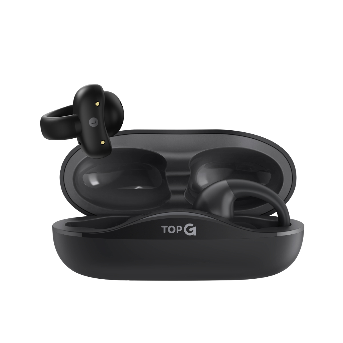 TopG Vox Q4 Ear Clip Siyah Kulak İçi Bluetooth Kulaklık