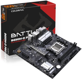 COLORFUL BATTLE-AX B650M-D PRO V14 DDR5 7600Mhz mATX AM5 Gaming (Oyuncu) Anakart