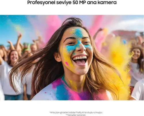 Samsung Galaxy A06 128GB 4GB RAM Siyah Cep Telefonu – Samsung Türkiye Garantili