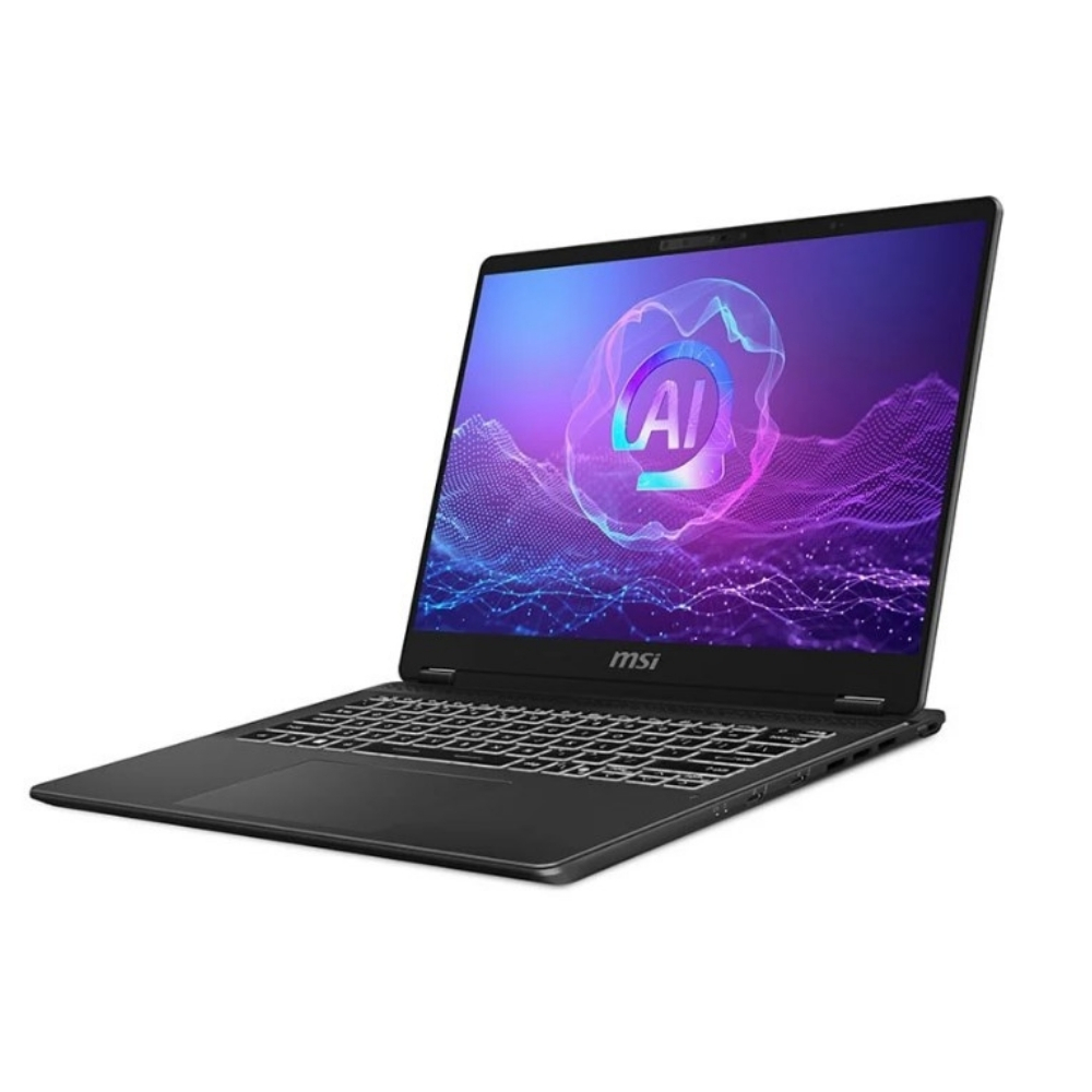 MSI Prestige 14 AI+ EVO C2VMG-012TR ULTRA 7 258V 32GB LPDDR5X UMA 1TB SSD 14″ OLED Winwos11 Gri Notebook  