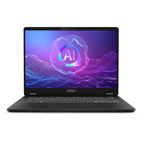 MSI Prestige 14 AI+ EVO C2VMG-012TR ULTRA 7 258V 32GB LPDDR5X UMA 1TB SSD 14″ OLED Winwos11 Gri Notebook  