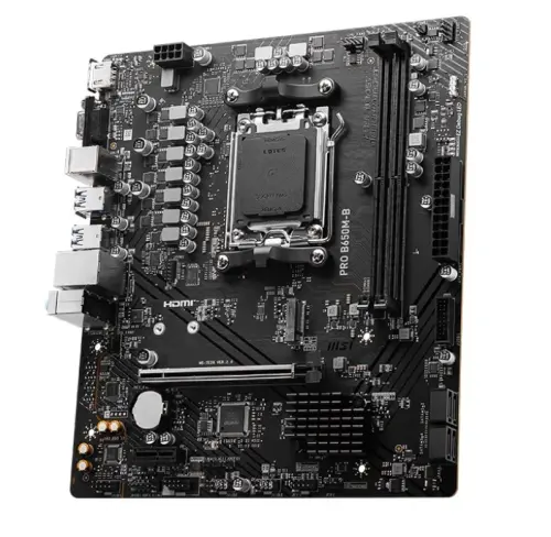 MSI PRO B650M-B DDR5 AMD B650 AM5 Soket DDR5 6800+(OC)MHz mATX Anakart