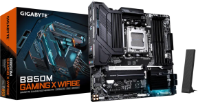 Gigabyte B850M GAMING X WIFI6E Soket AM5 DDR5 8200(OC) mATX Gaming (Oyuncu) Anakart
