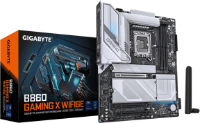 Gigabyte B860 GAMING X WIFI6E Soket 1851 DDR5 9066(OC) MHz ATX Gaming (Oyuncu) Anakart