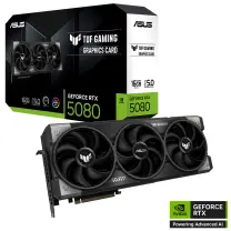ASUS TUF Gaming GeForce RTX 5080 TUF-RTX5080-16G-GAMING 16GB GDDR7 256 Bit Gaming (Oyuncu) Ekran Kartı