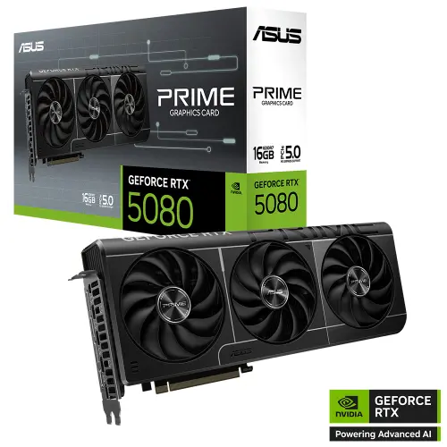 ASUS PRIME GeForce RTX 5080 PRIME-RTX5080-16G 16GB GDDR7 256 Bit Gaming (Oyuncu) Ekran Kartı