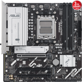 ASUS Prime B840M-A WIFI AMD B840 Soket AM5 DDR5 7600+(OC)MHz mATX Gaming (Oyuncu) Anakart