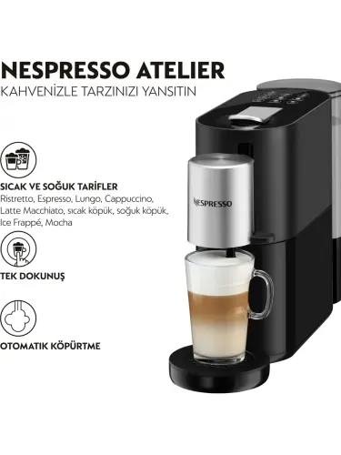 Nespresso Atelier S85 Kapsüllü Kahve Makinesi
