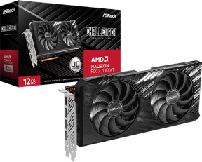 Asrock AMD Radeon RX 7700 XT Challenger 12GB OC GDDR6 192Bit Gaming (Oyuncu) Ekran Kartı