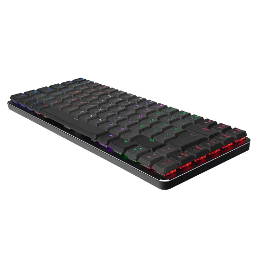Rampage GRANITE Siyah/Gri Low Profile Red Switch Mekanik Gaming (Oyuncu) Klavye