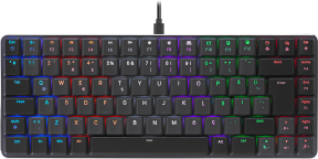 Rampage GRANITE Siyah/Gri Low Profile Red Switch Mekanik Gaming (Oyuncu) Klavye