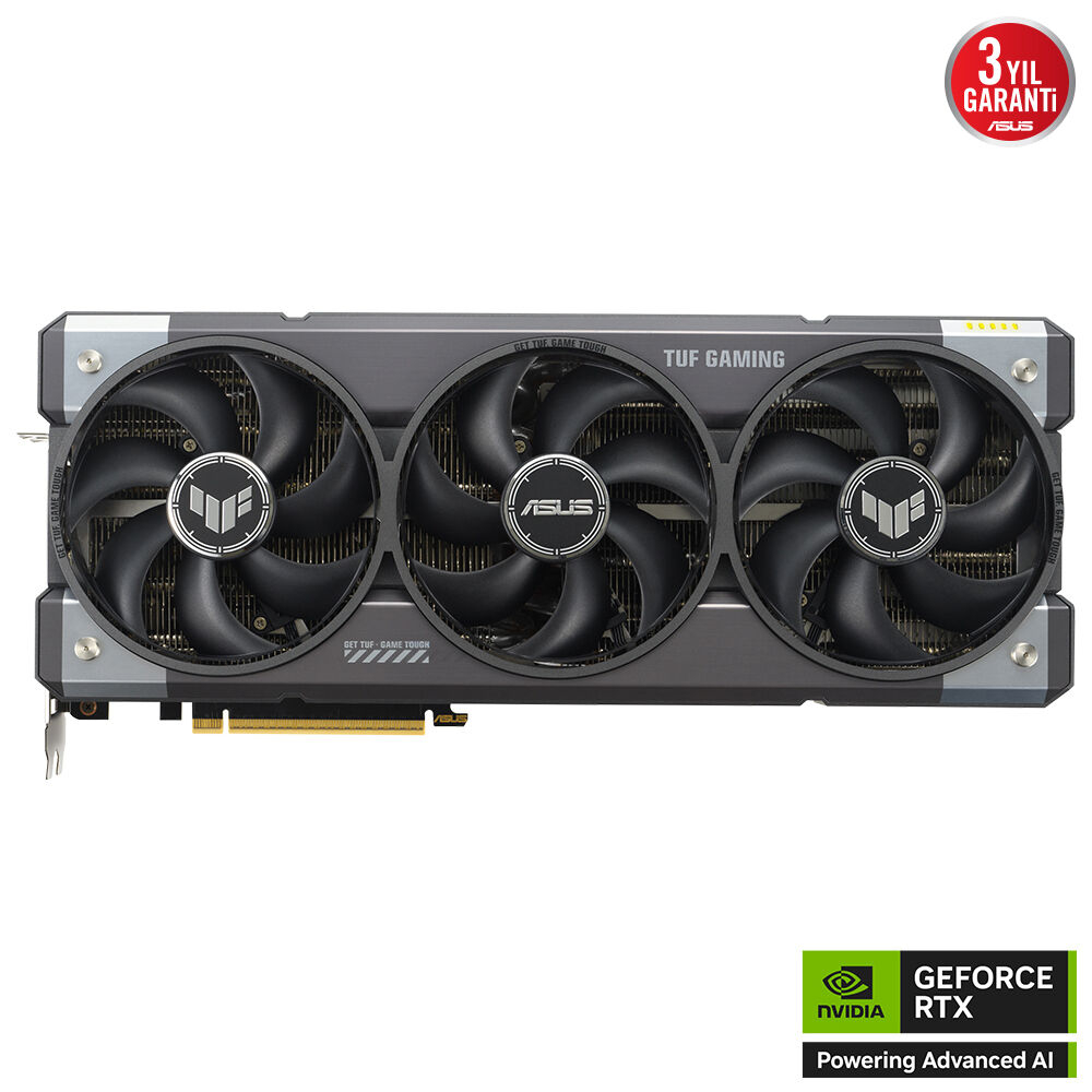 ASUS TUF Gaming GeForce RTX 5090 TUF-RTX5090-O32G-GAMING 32GB GDDR7 OC Edition 512 Bit Gaming (Oyuncu) Ekran Kartı